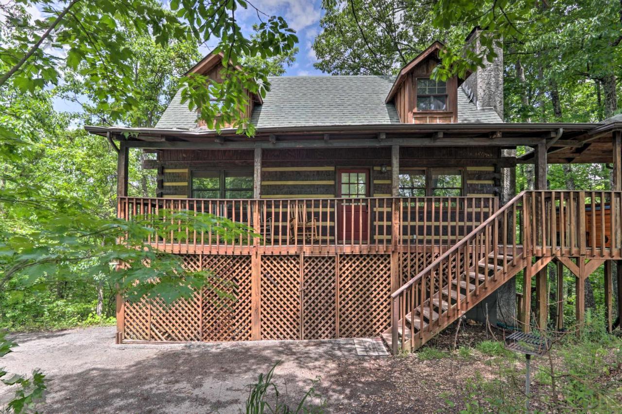 Gatlinburg Escape With Hot Tub, Deck And Mtn View Vila Exterior foto